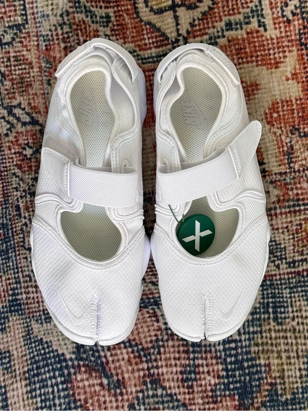 Nike Air Rift Breathe White Pure Platinum - Picture 8 of 10